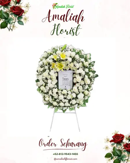 Krans Bunga Duka Pelawad